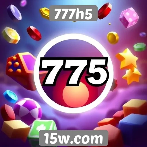 Variedade de jogos disponíveis no 777h5